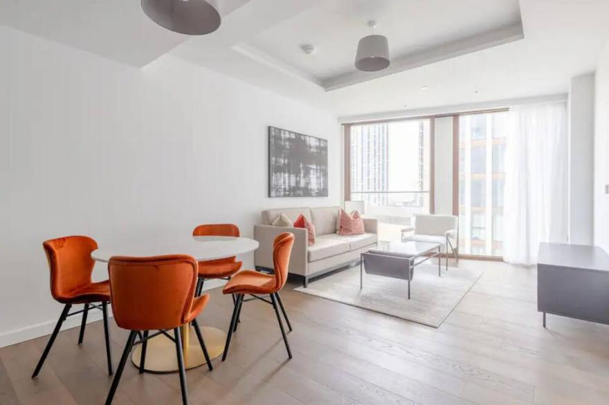 Luxurious 1BD Flat by the River Thames - Vauxhall