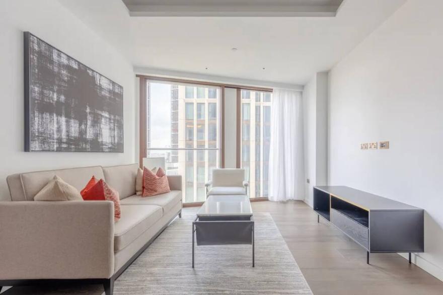 Luxurious 1BD Flat by the River Thames - Vauxhall