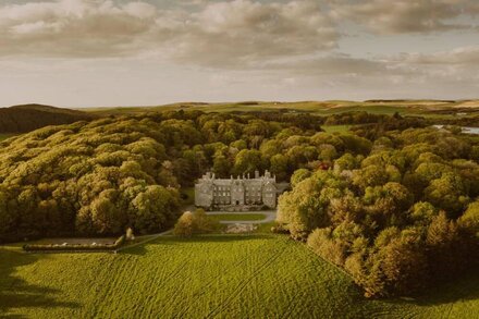 Fairytale Castle on 2000-acre Private Scottish Estate by the Sea Sleeps 50