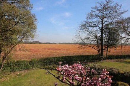 Enjoy the light and airy living space surrounded by beautiful countryside.