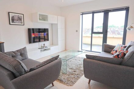 Contemporary Large 2 Bedroom Apartment with Parking