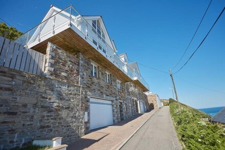 Superbly appointed accommodation, and a soothing hot tub on the decked balcony.