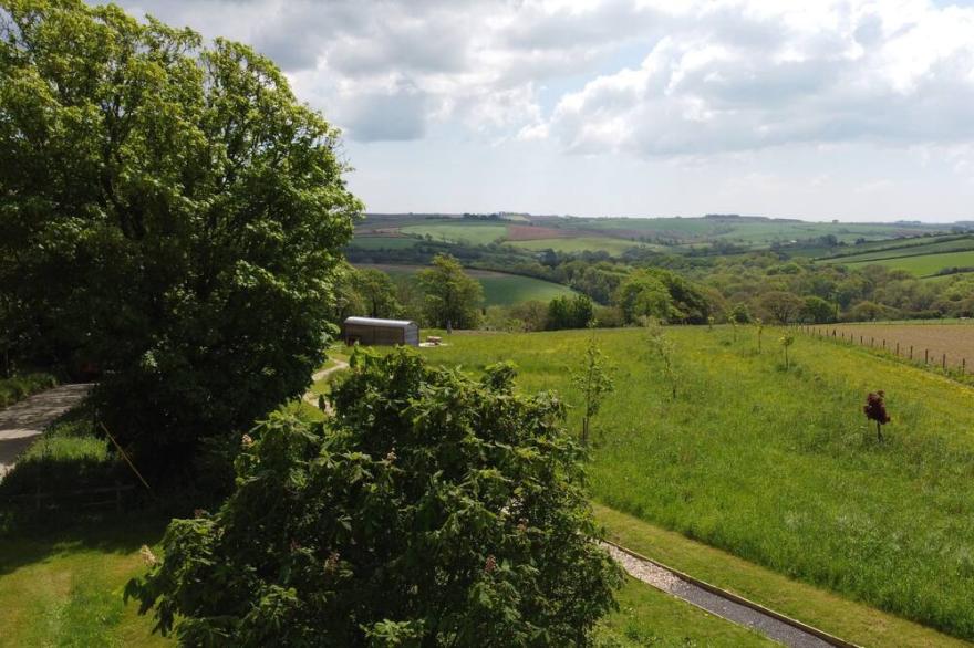 A Very Private and Peaceful Couples Countryside Retreat Near Truro, Cornwall