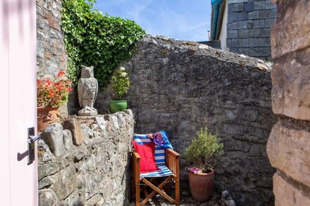 Stunning cottage on Lyme Regis' seafront -  magnificent ocean views. Sleeps 2+