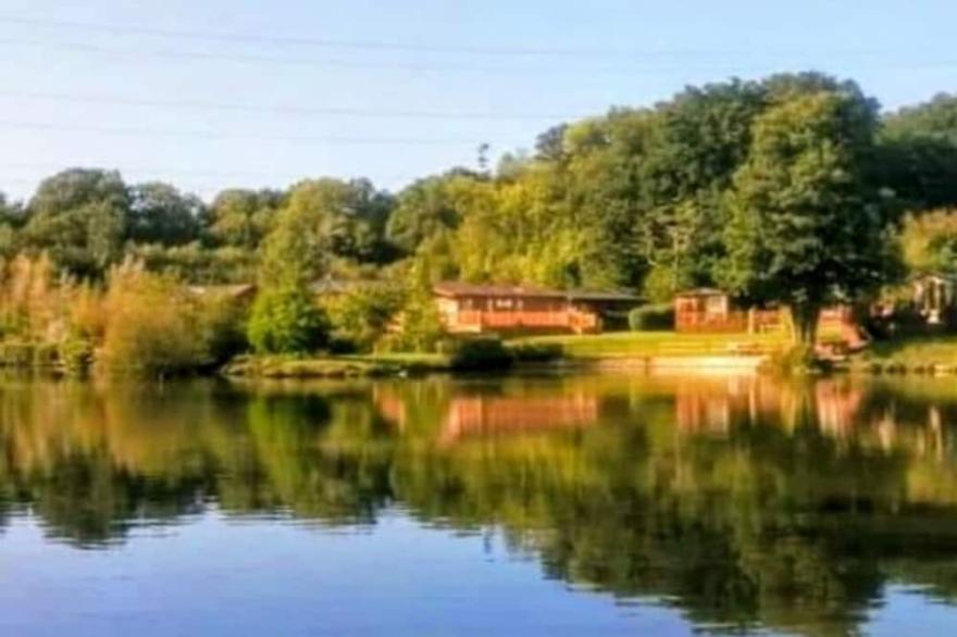 Willow Lodge  is set within 130 acres of woodland on 5*Finlake Holiday Park