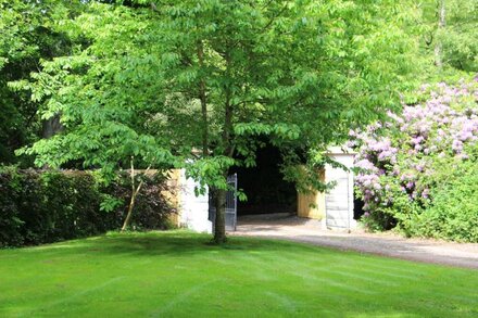 The Lodge Overlooks Rolling Countryside, Exe Estuary and the sea beyond.