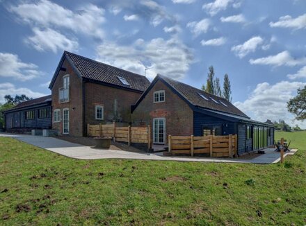 This venue consists of three interconnected holiday cottages in a rural location