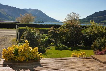 Camus Bhan -A lovely family home in Glencoe with stunning views over Loch Leven.