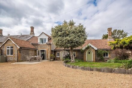 A converted village school house, full of character with many original features.