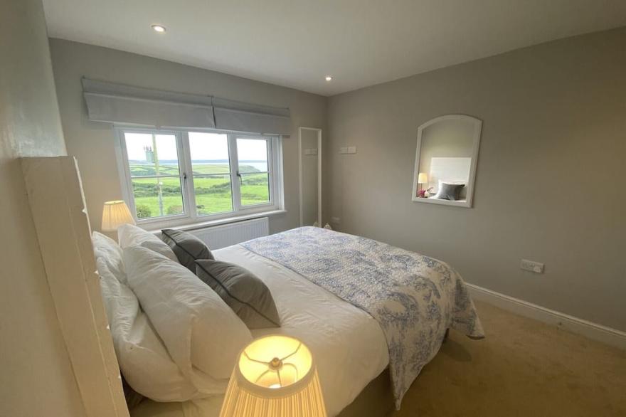 Recently refurbished with Sea views, secluded location and self contained garden