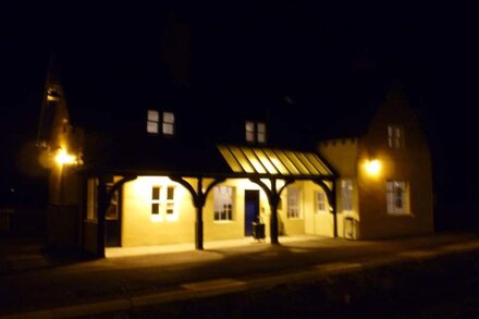 Accommodation on a working railway station