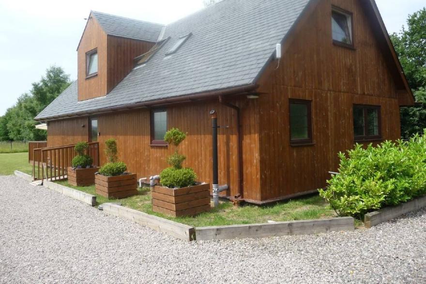 5 Bedroom Executive lodge with views towards Stirling Castle &M