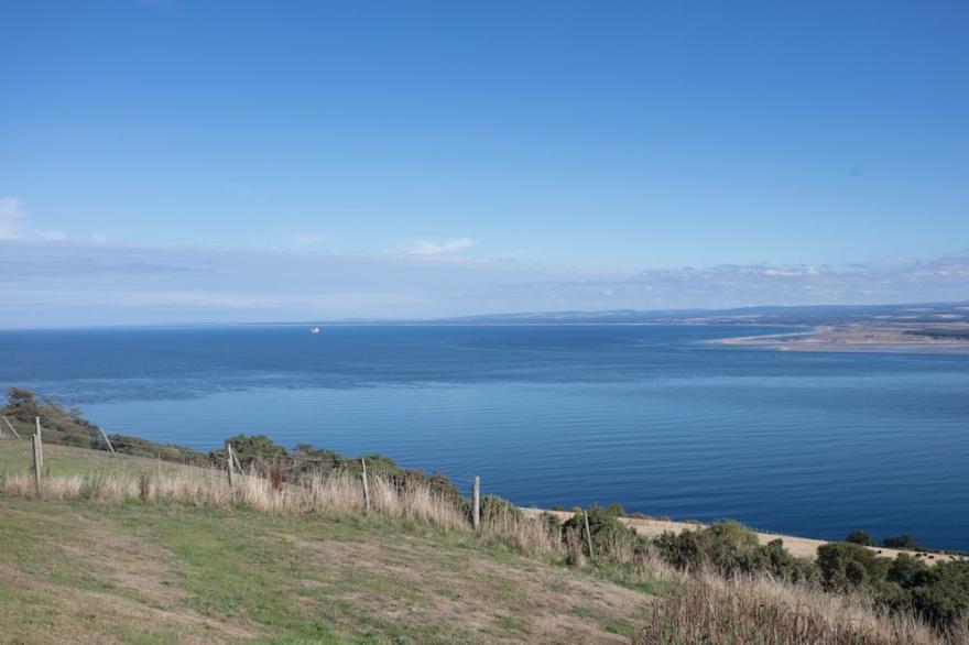 Stunning quiet location with views across the Moray Firth home to dolphins.