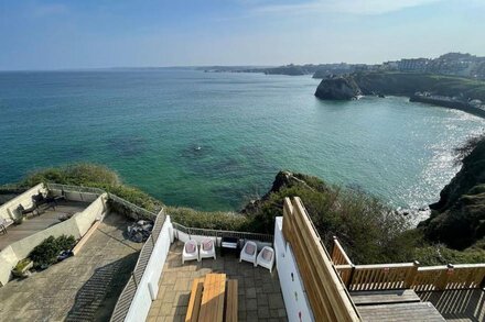 Chy Lowen - 4 bedroom townhouse with spectacular views across Newquay Bay NOW TAKING BOOKINGS FOR 20