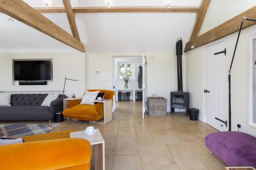 This Unique Property Is An All-Mod-Cons Holiday Home With Five Bedrooms.